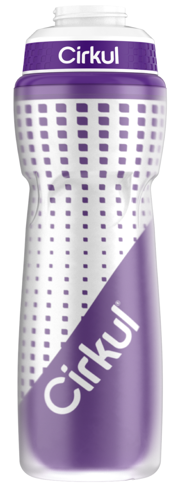 22oz. Insulated Squeeze Plastic Bottle & Sport Lid ZVSS