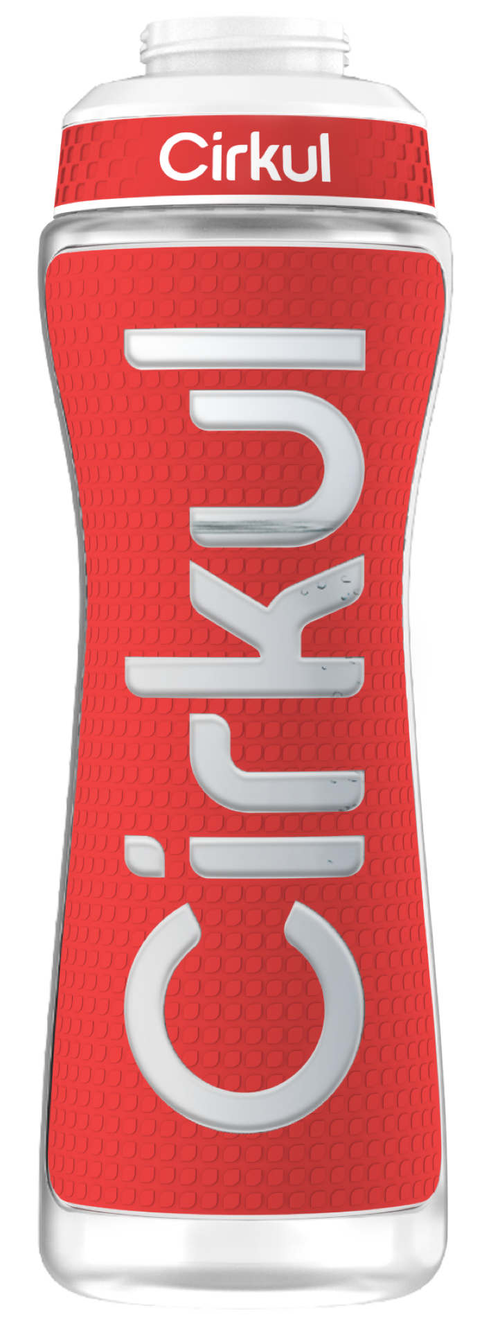 22oz. Grip Squeeze Plastic Bottle & Sport Lid YB6I