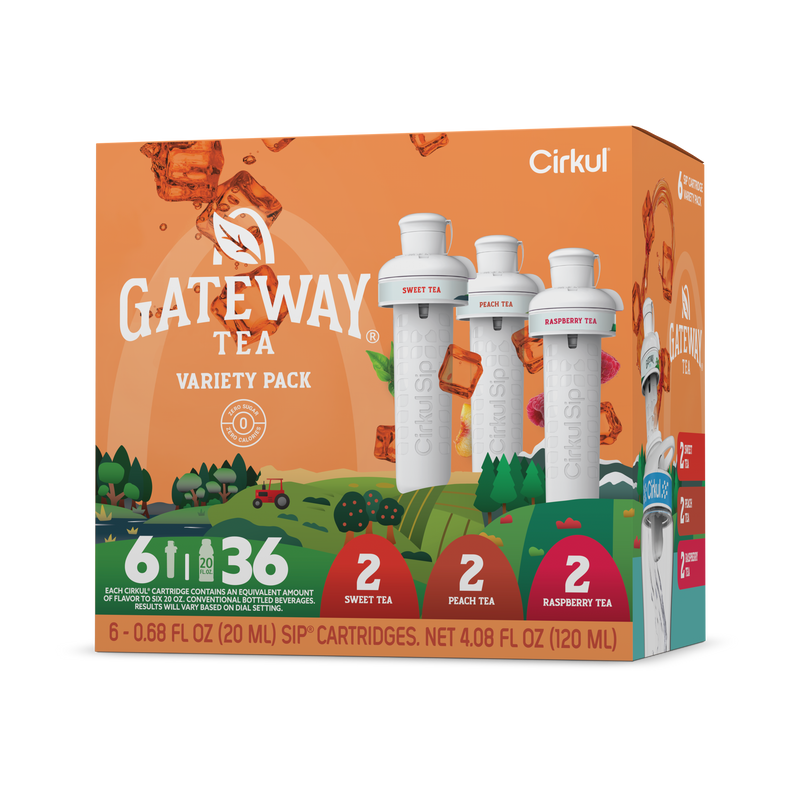 Gateway Tea® 6-Pack Variety Pack 2P1W