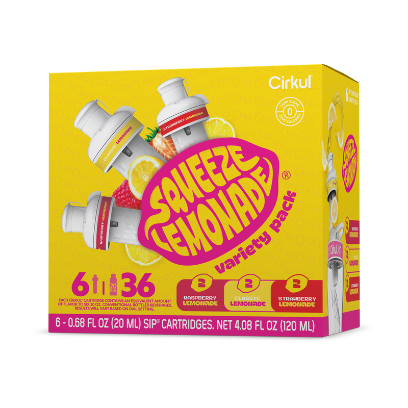 Squeeze Lemonade® 6-Pack Variety Pack 1TQS