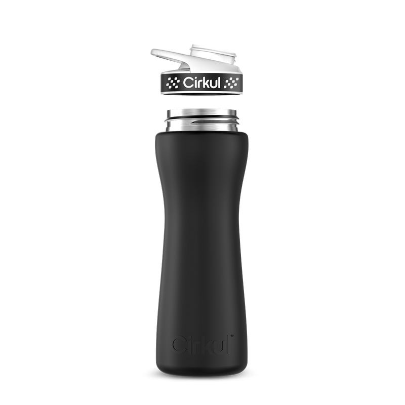 22oz. Stainless Steel Bottle & Comfort Grip Lid S2CB