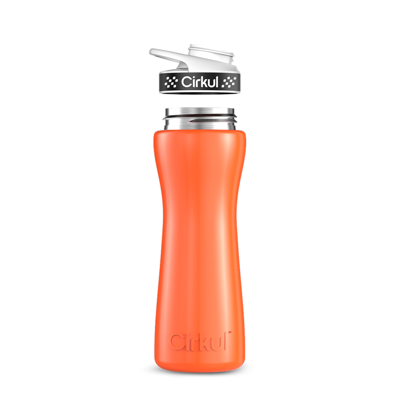 22oz. Stainless Steel Bottle & Comfort Grip Lid S2CB