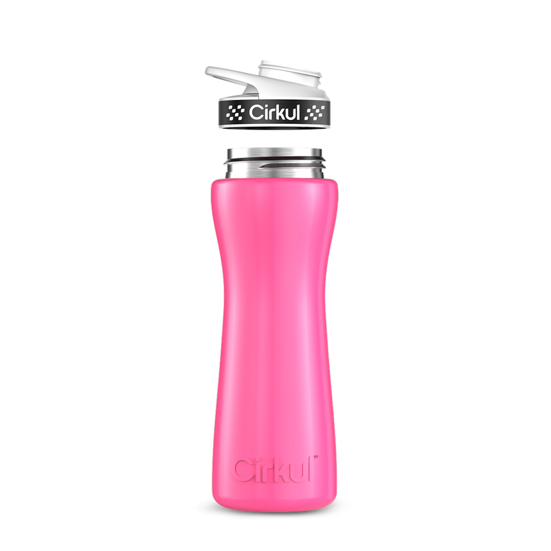 22oz. Stainless Steel Bottle & Comfort Grip Lid S2CB
