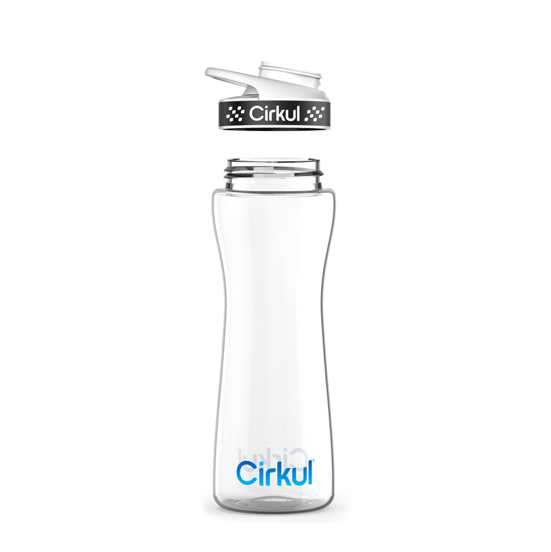 22oz. Plastic Bottle & Comfort Grip Lid AOQ5