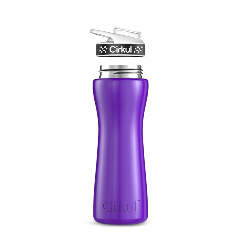 22oz. Stainless Steel Bottle & Comfort Grip Lid S2CB