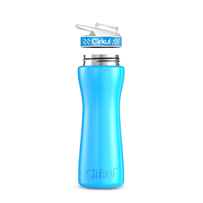 22oz. Stainless Steel Bottle & Comfort Grip Lid S2CB
