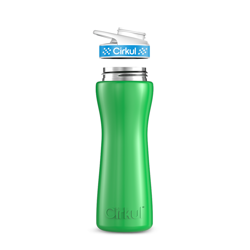 22oz. Stainless Steel Bottle & Comfort Grip Lid S2CB