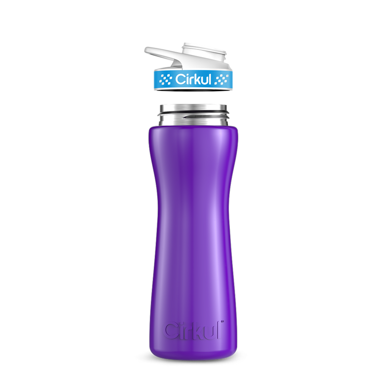 22oz. Stainless Steel Bottle & Comfort Grip Lid S2CB