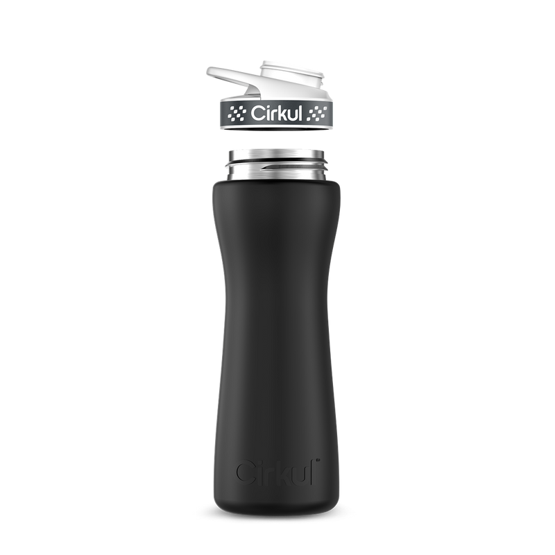 22oz. Stainless Steel Bottle & Comfort Grip Lid S2CB