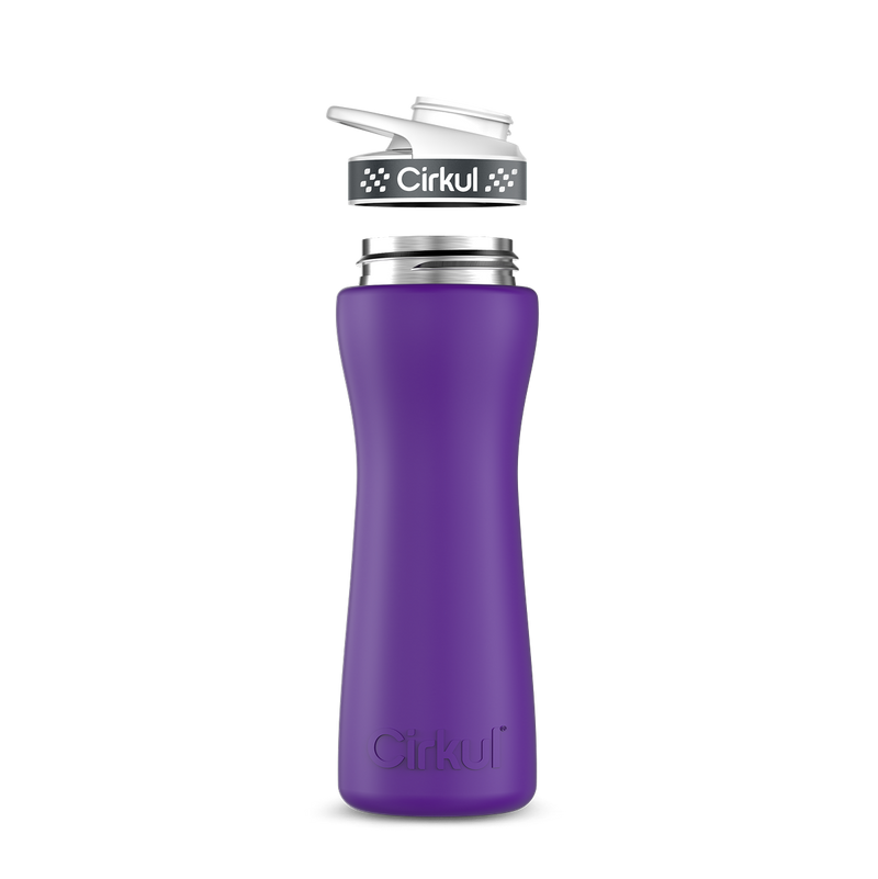 22oz. Stainless Steel Bottle & Comfort Grip Lid S2CB