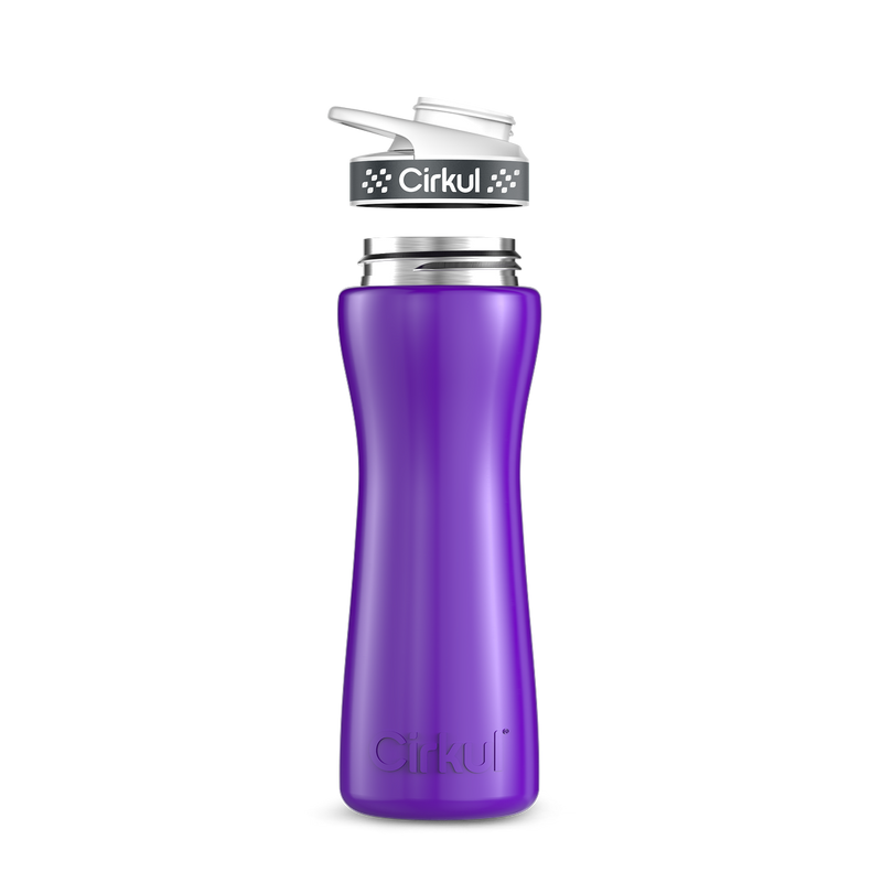 22oz. Stainless Steel Bottle & Comfort Grip Lid S2CB
