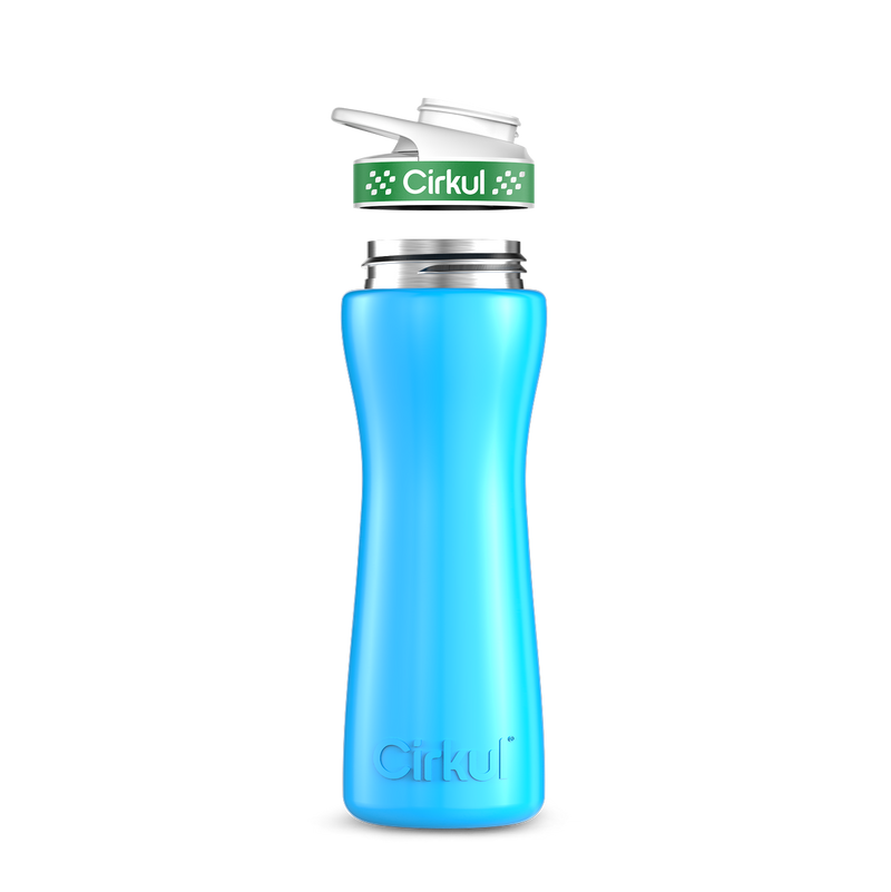 22oz. Stainless Steel Bottle & Comfort Grip Lid S2CB