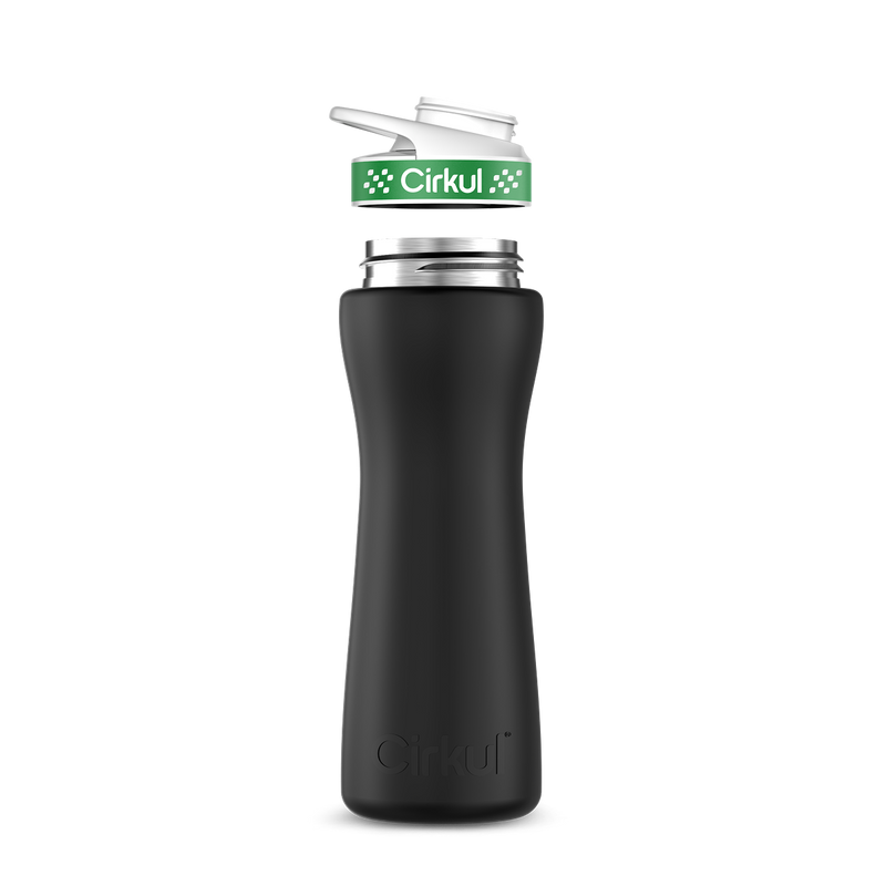 22oz. Stainless Steel Bottle & Comfort Grip Lid S2CB
