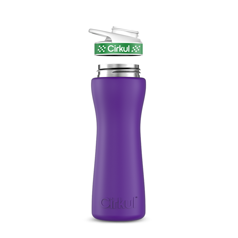 22oz. Stainless Steel Bottle & Comfort Grip Lid S2CB