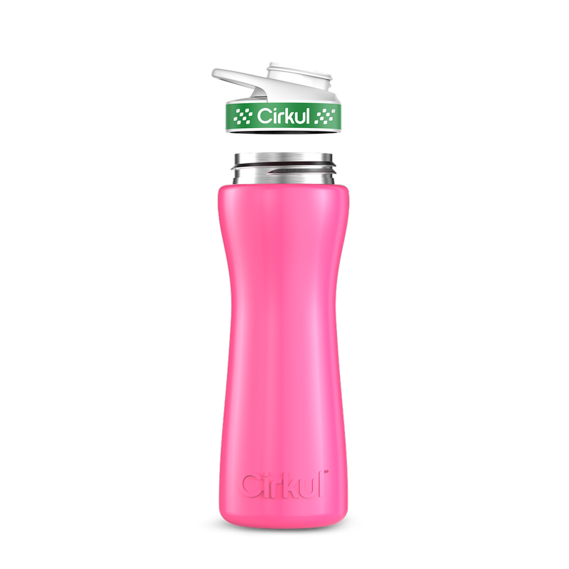 22oz. Stainless Steel Bottle & Comfort Grip Lid S2CB