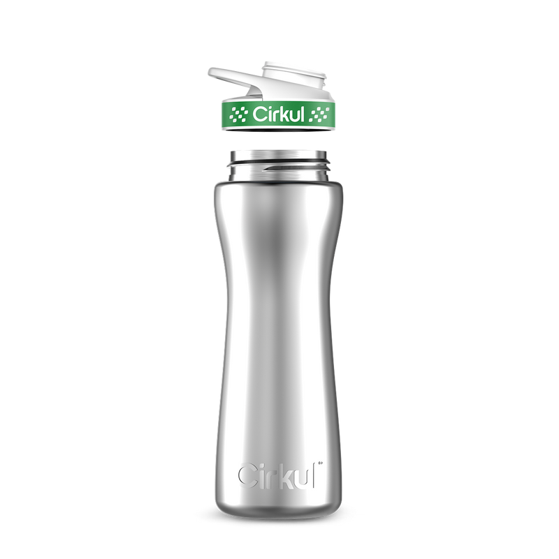22oz. Stainless Steel Bottle & Comfort Grip Lid S2CB