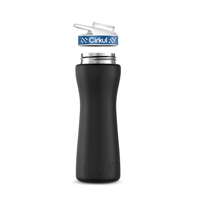 22oz. Stainless Steel Bottle & Comfort Grip Lid S2CB