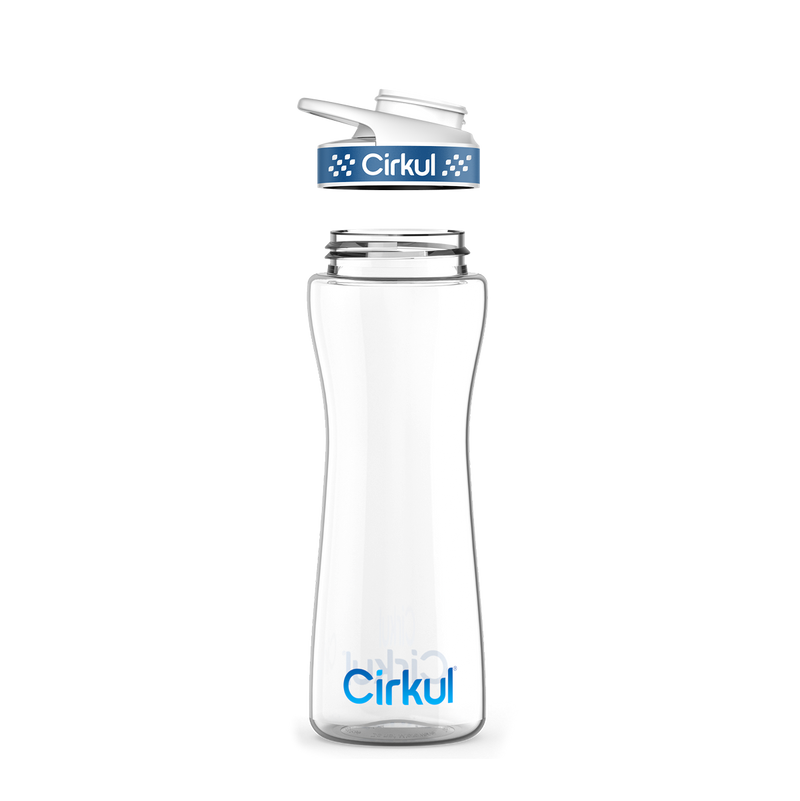 22oz. Plastic Bottle & Comfort Grip Lid AOQ5