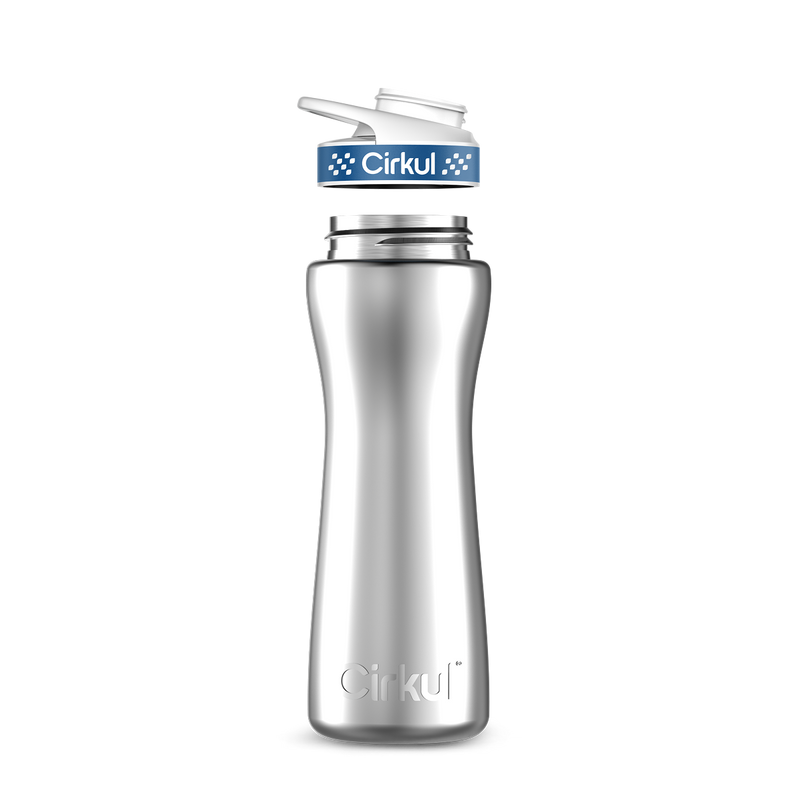22oz. Stainless Steel Bottle & Comfort Grip Lid S2CB