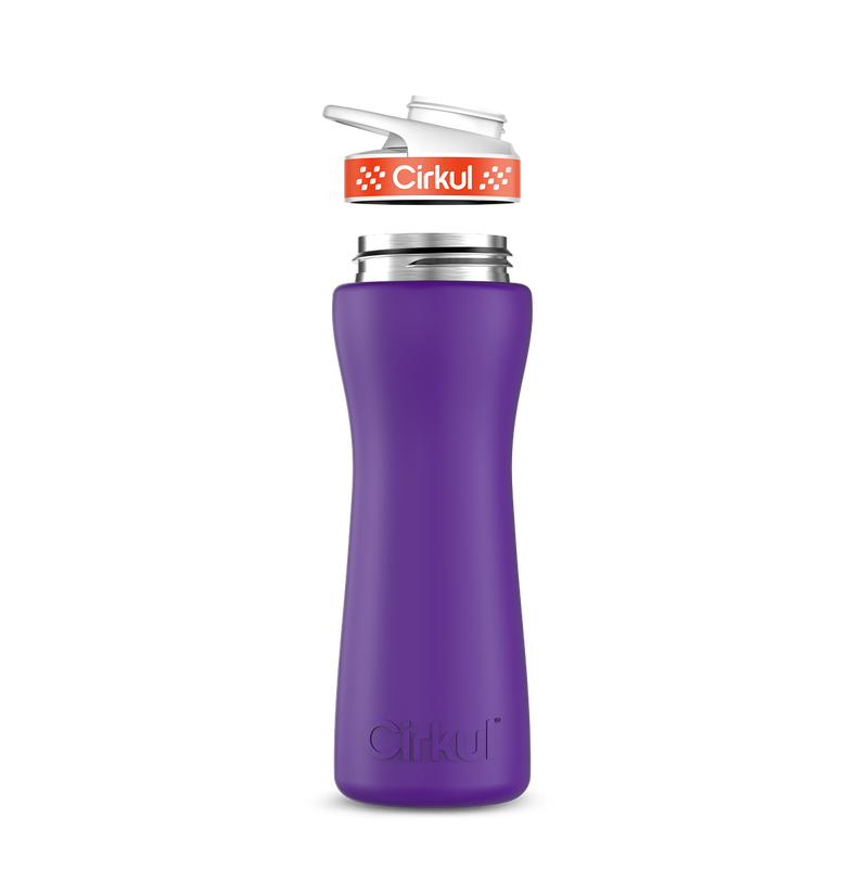 22oz. Stainless Steel Bottle & Comfort Grip Lid S2CB