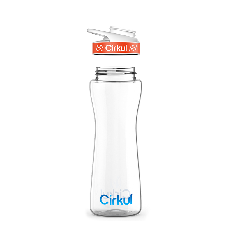 22oz. Plastic Bottle & Comfort Grip Lid AOQ5