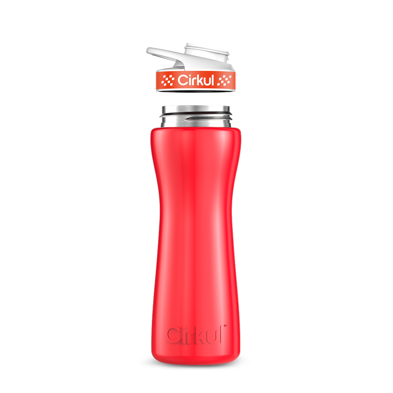 22oz. Stainless Steel Bottle & Comfort Grip Lid S2CB