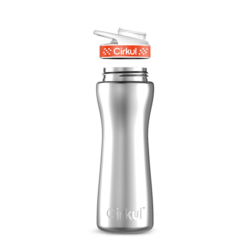 22oz. Stainless Steel Bottle & Comfort Grip Lid S2CB