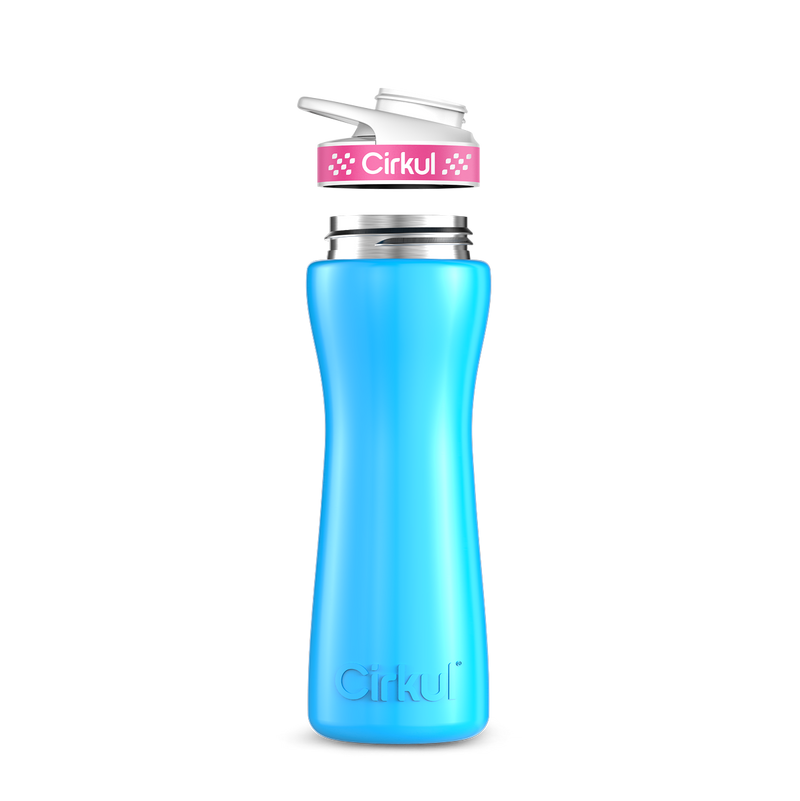 22oz. Stainless Steel Bottle & Comfort Grip Lid S2CB