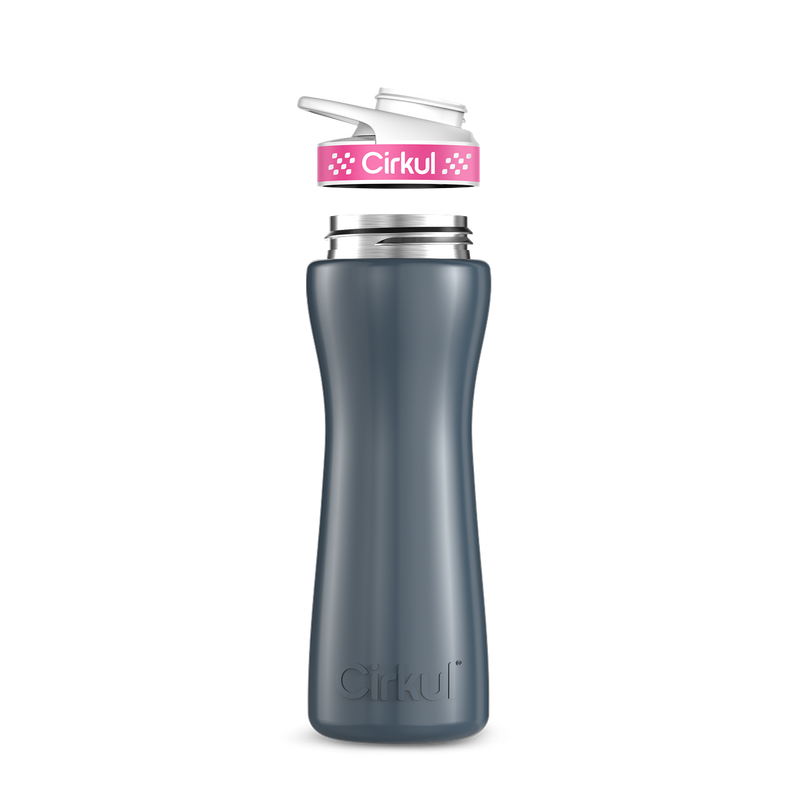 22oz. Stainless Steel Bottle & Comfort Grip Lid S2CB