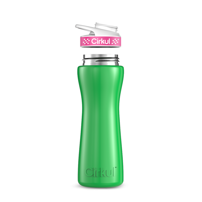 22oz. Stainless Steel Bottle & Comfort Grip Lid S2CB