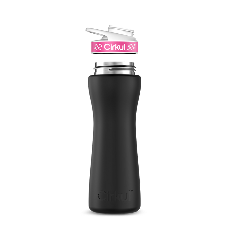 22oz. Stainless Steel Bottle & Comfort Grip Lid S2CB
