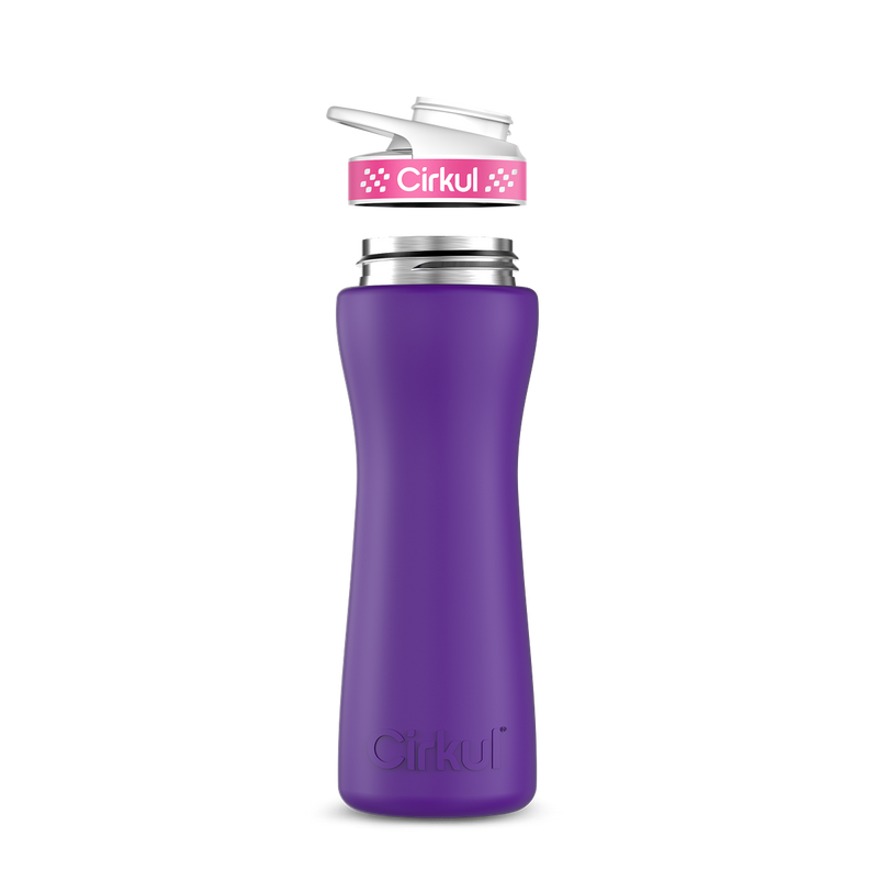 22oz. Stainless Steel Bottle & Comfort Grip Lid S2CB