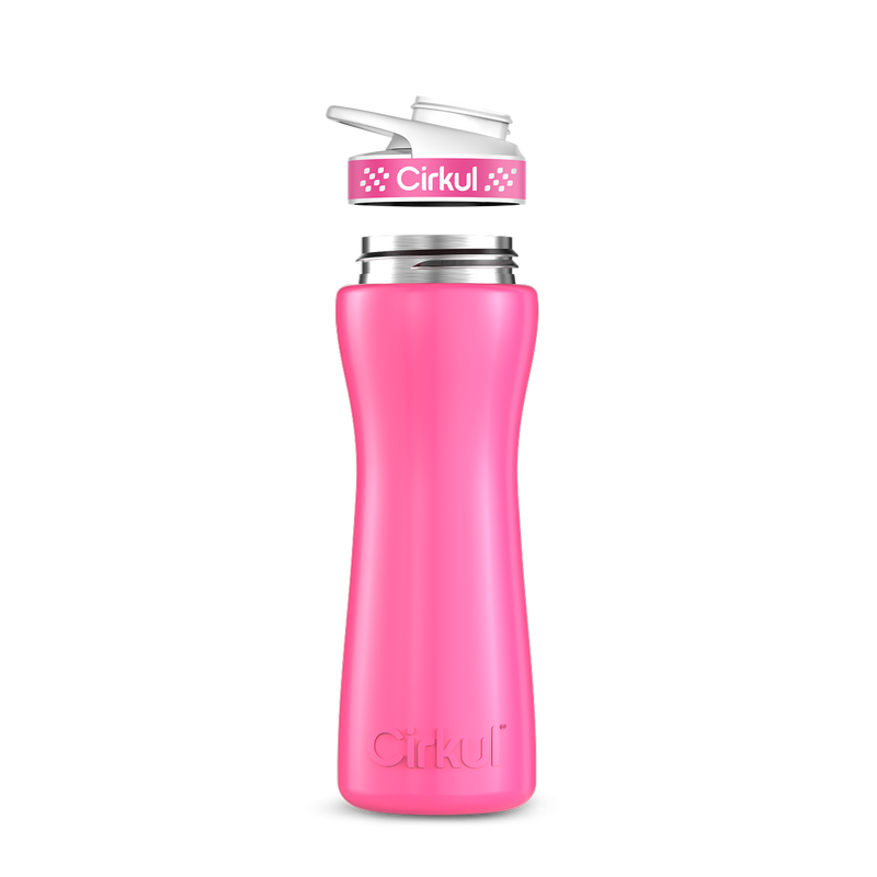 22oz. Stainless Steel Bottle & Comfort Grip Lid S2CB