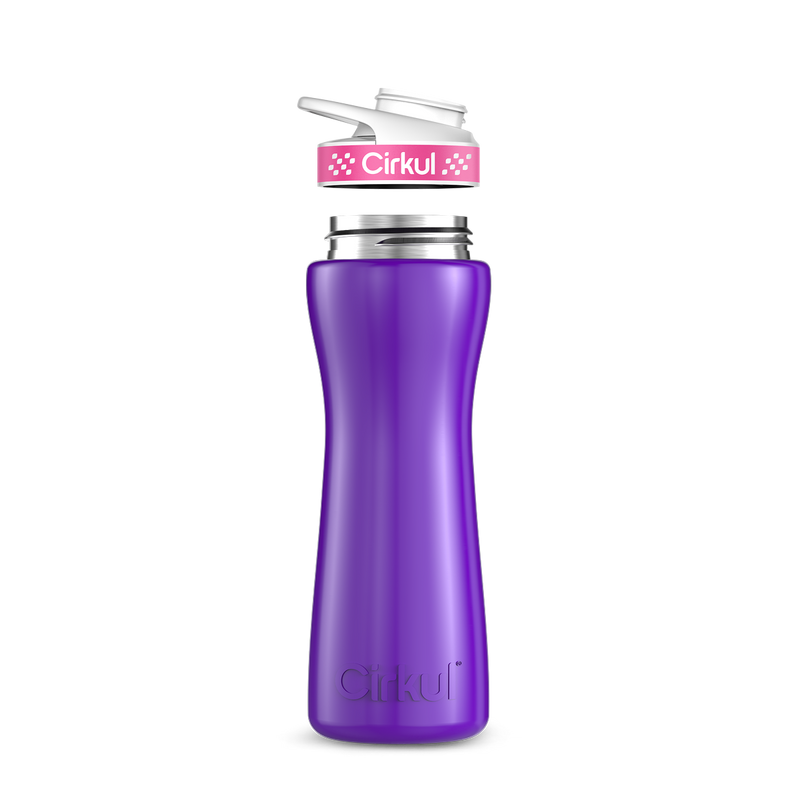 22oz. Stainless Steel Bottle & Comfort Grip Lid S2CB