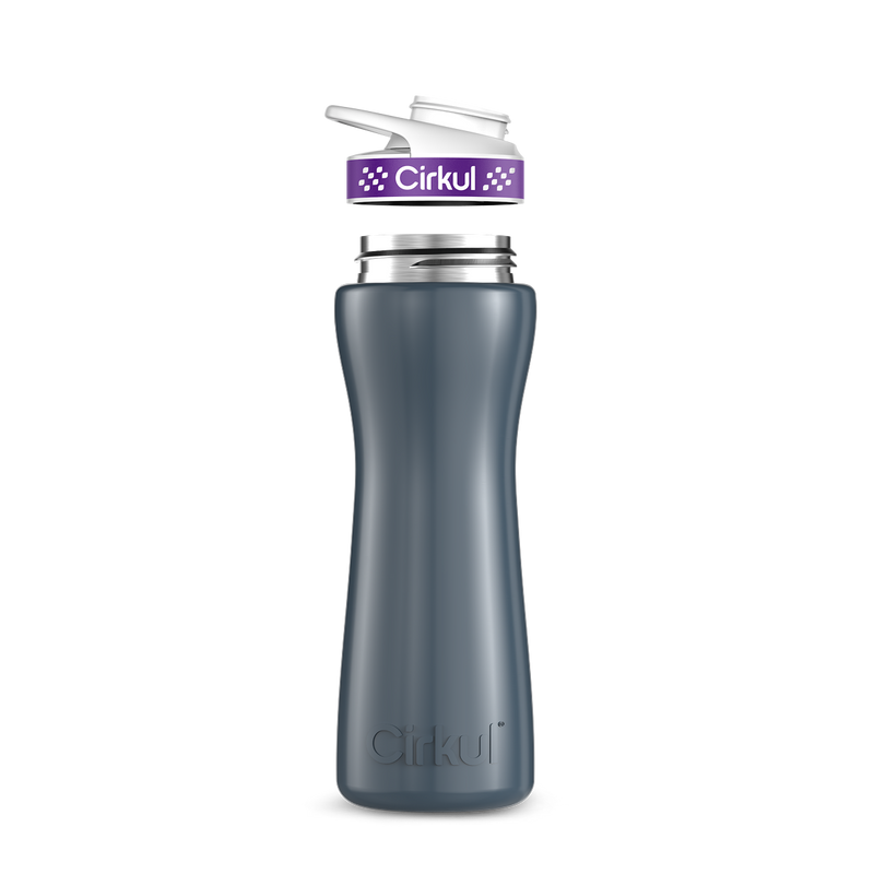 22oz. Stainless Steel Bottle & Comfort Grip Lid S2CB