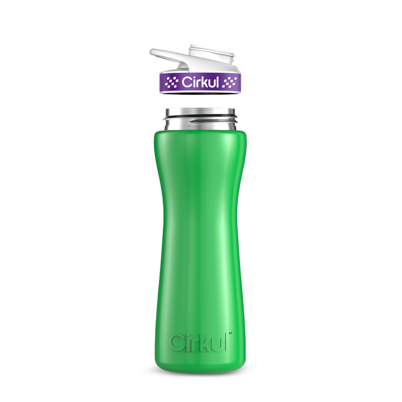 22oz. Stainless Steel Bottle & Comfort Grip Lid S2CB