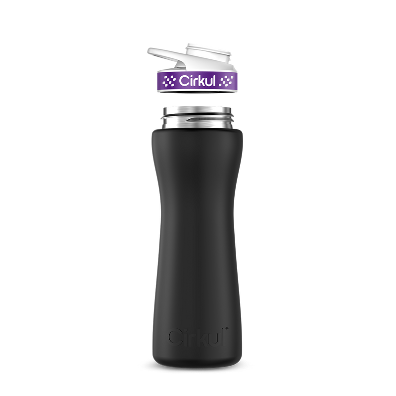 22oz. Stainless Steel Bottle & Comfort Grip Lid S2CB