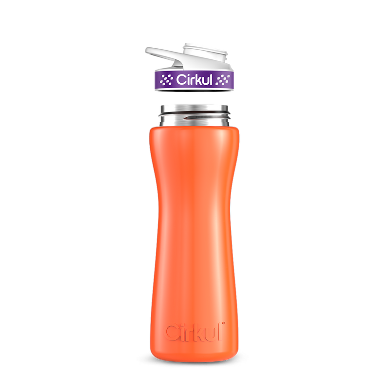 22oz. Stainless Steel Bottle & Comfort Grip Lid S2CB