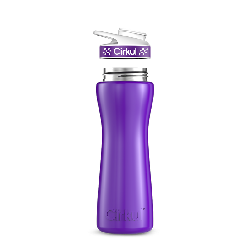 22oz. Stainless Steel Bottle & Comfort Grip Lid S2CB