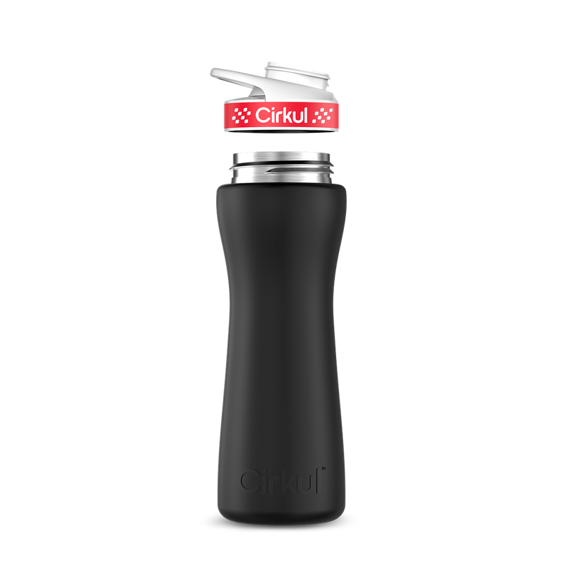 22oz. Stainless Steel Bottle & Comfort Grip Lid S2CB