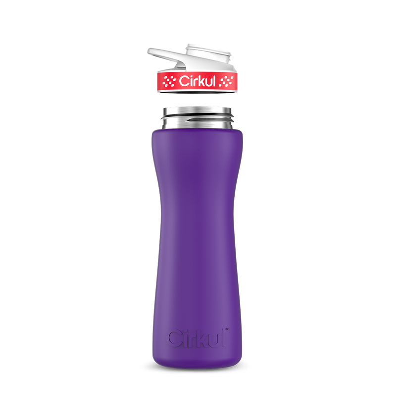 22oz. Stainless Steel Bottle & Comfort Grip Lid S2CB