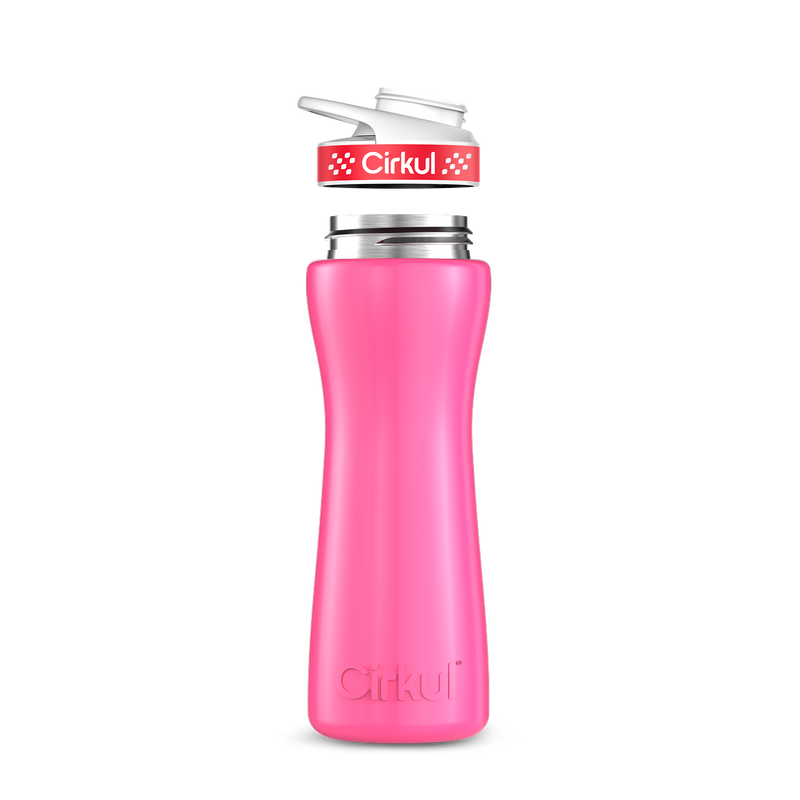 22oz. Stainless Steel Bottle & Comfort Grip Lid S2CB