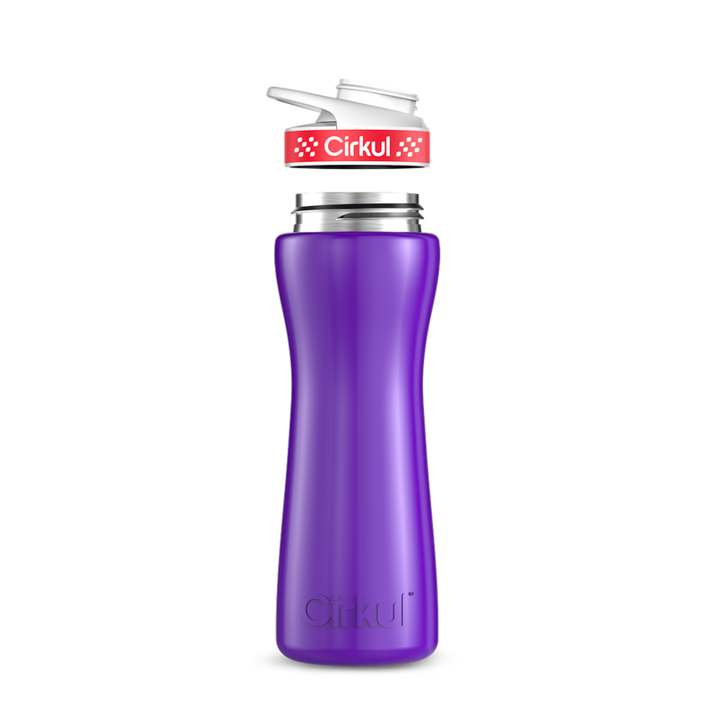 22oz. Stainless Steel Bottle & Comfort Grip Lid S2CB