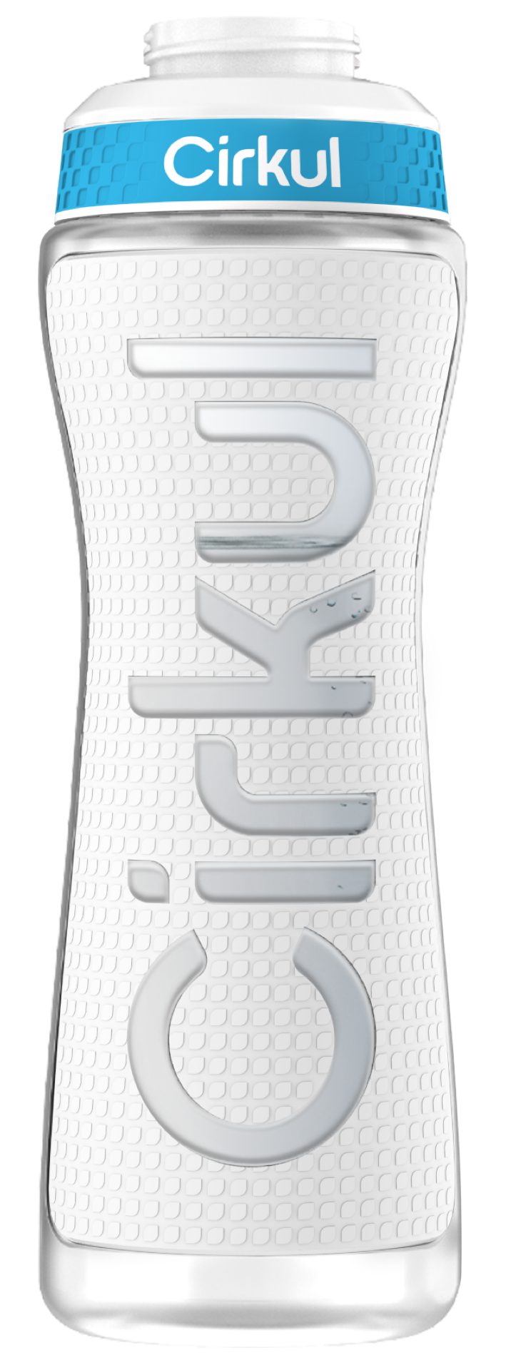 22oz. Grip Squeeze Plastic Bottle & Sport Lid YB6I