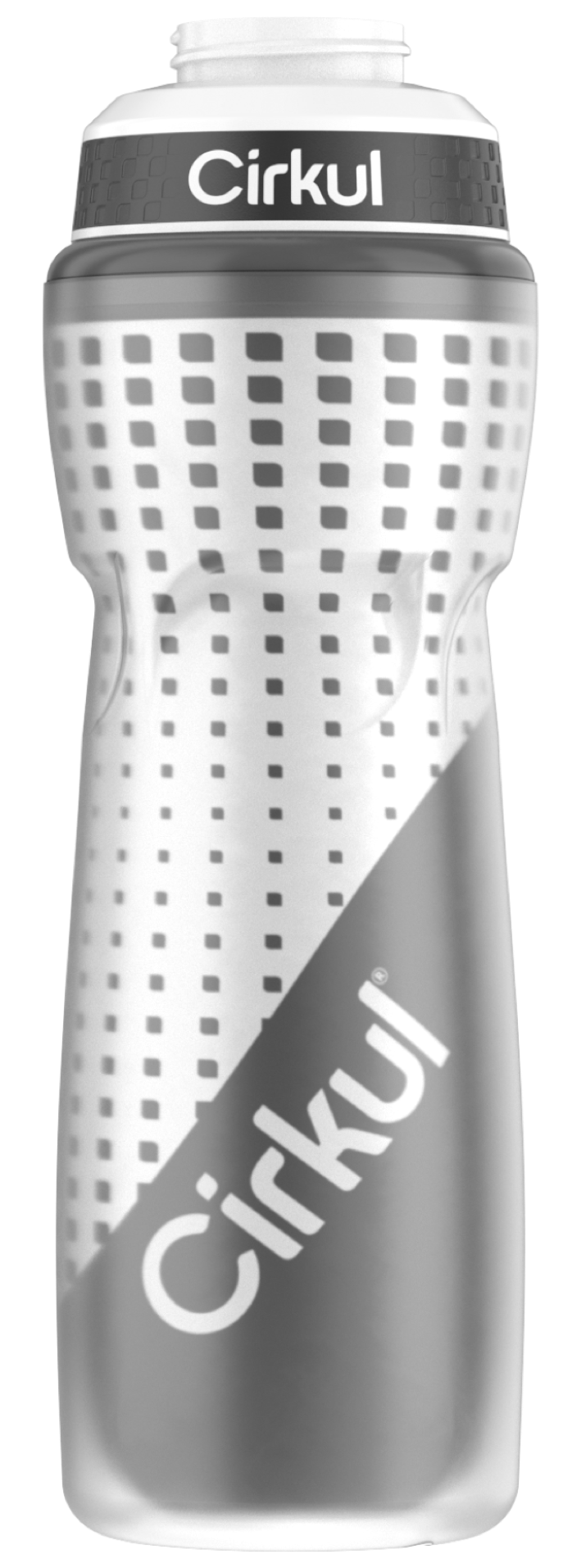 22oz. Insulated Squeeze Plastic Bottle & Sport Lid ZVSS