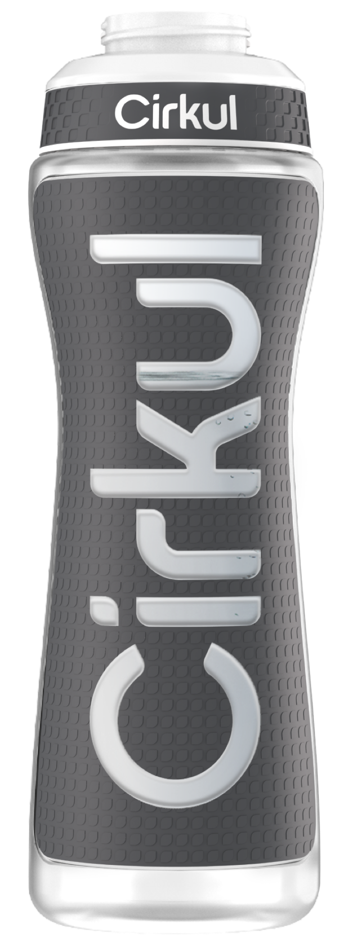 22oz. Grip Squeeze Plastic Bottle & Sport Lid YB6I