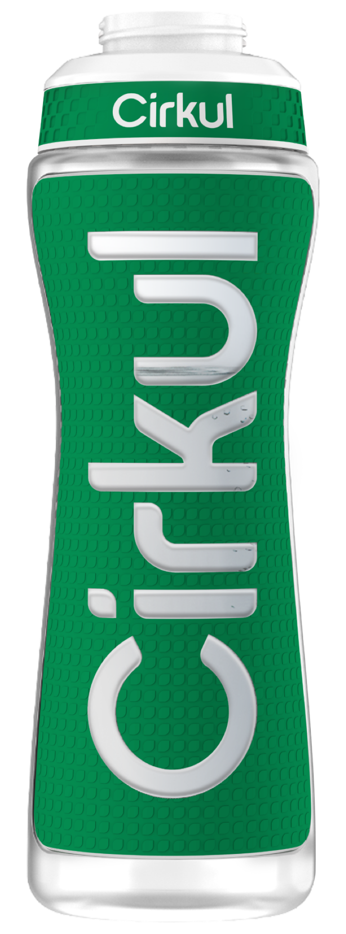 22oz. Grip Squeeze Plastic Bottle & Sport Lid YB6I
