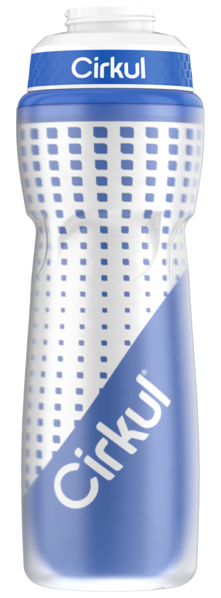 22oz. Insulated Squeeze Plastic Bottle & Sport Lid ZVSS