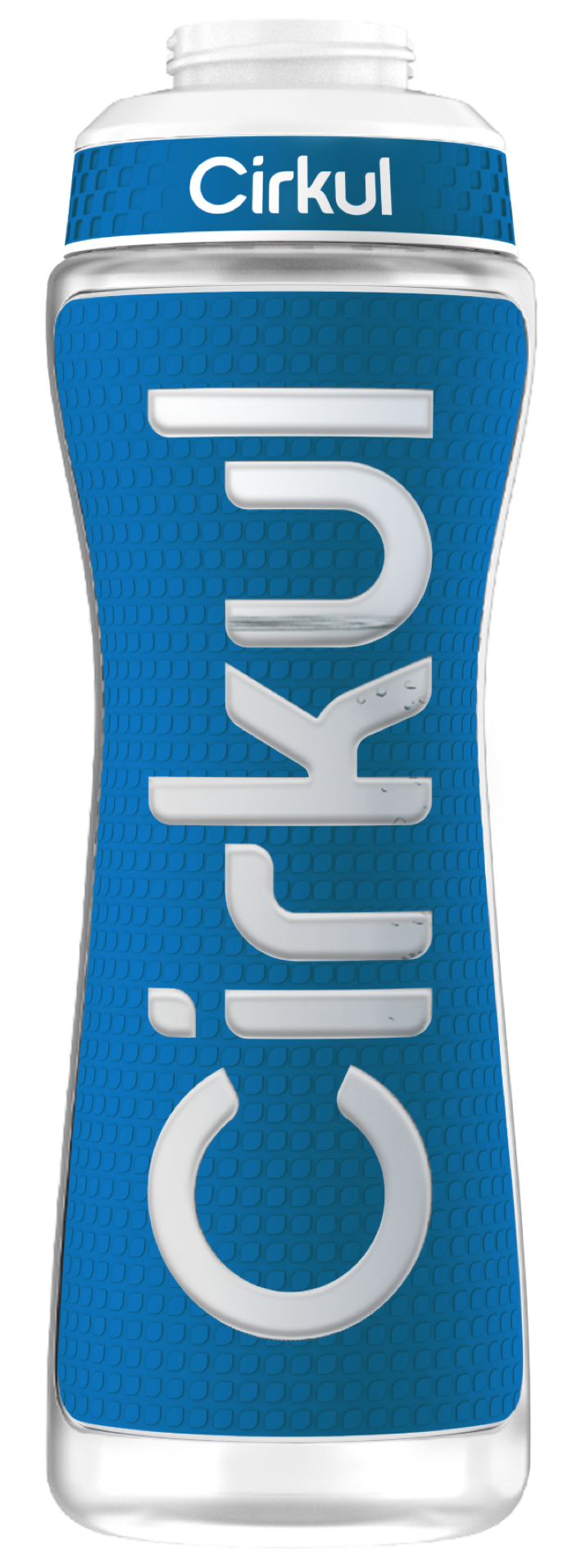 22oz. Grip Squeeze Plastic Bottle & Sport Lid YB6I