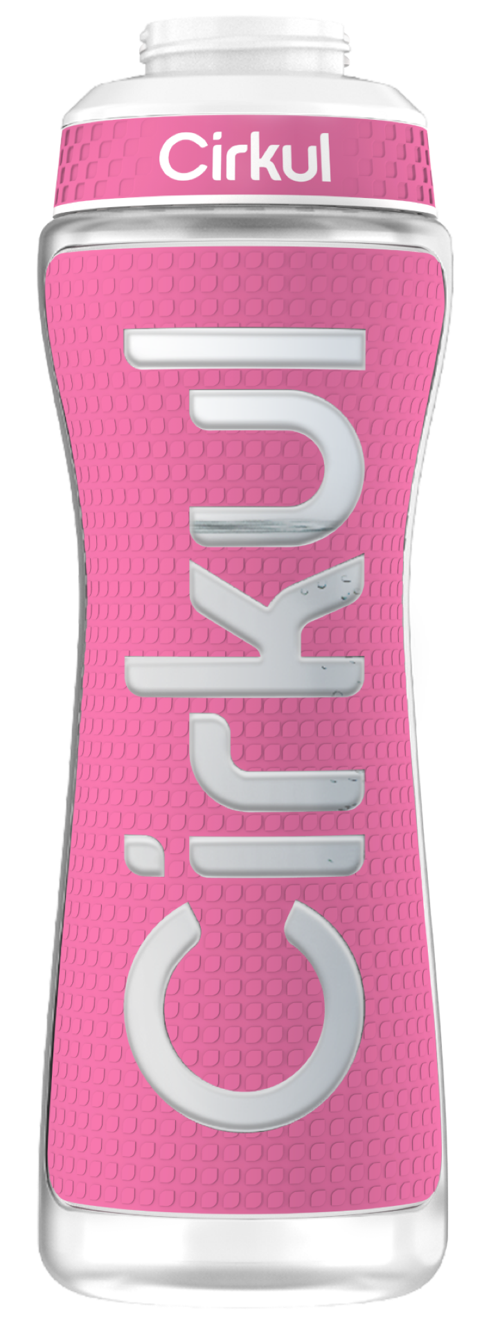 22oz. Grip Squeeze Plastic Bottle & Sport Lid YB6I